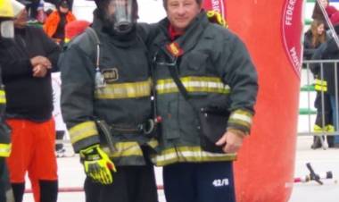 Marcos Botacin Campeón en individuales Olimpíadas provinciales de habilidades bomberiles