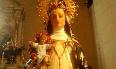 Del 21 al 29 de Agosto Novena Patronal en Honor a Santa Rosa de Lima en General Roca.