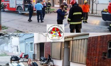 27 de Agosto: Dos salidas de Bomberos Marcos Juárez. 
