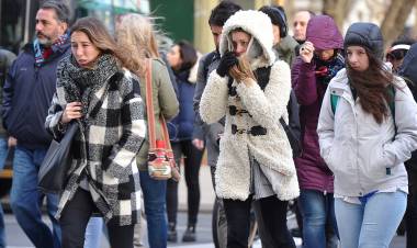 Sigue el Frio: Pronóstico extendido la Máxima no superará los 15°.