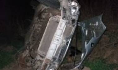 Vecino de General Roca se accidentó en Ruta 9