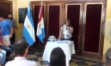 Graciela Pereyra Vicepresidenta del Honorable Concejo Deliberante.