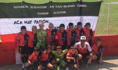 Categoría 2011 del C.D.Roca "Campeones en el Mundialito de Alianza de Arteaga 2020" Dt. Santiago Liendo.