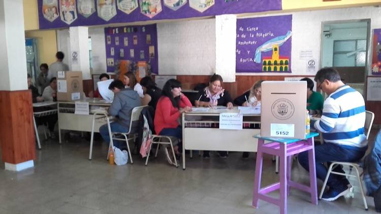 Resultado elecciones en Gral. Roca.