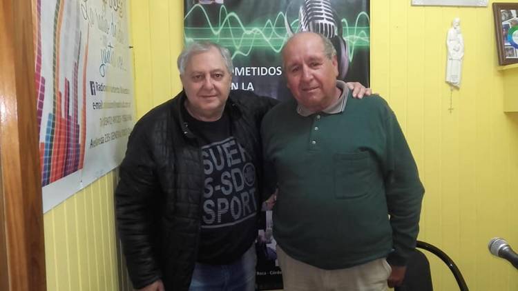Visitó nuestros estudios Mario Lillini Presidente del Consorcio Caminero número 5 de Gral. Roca