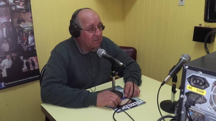 Visitó nuestros estudios Mario Lillini Presidente del Consorcio Caminero número 5 de Gral. Roca