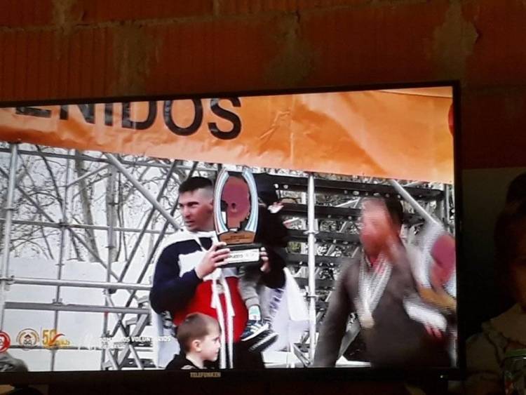 Marcos Botacin Campeón en individuales Olimpíadas provinciales de habilidades bomberiles