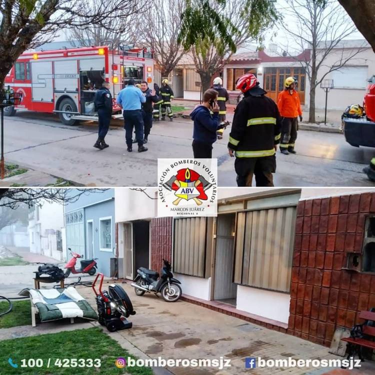 27 de Agosto: Dos salidas de Bomberos Marcos Juárez.